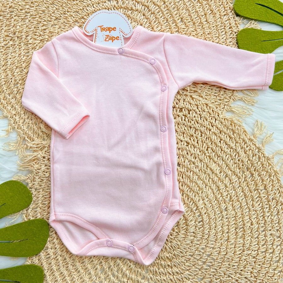 Body Kimono M/L Rosa Bebê